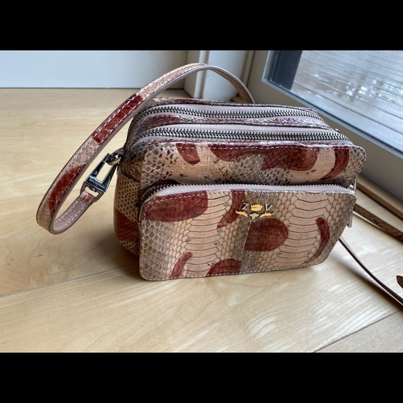 Zadie & Voltaire Python Camera Bag - Picture 4 of 5